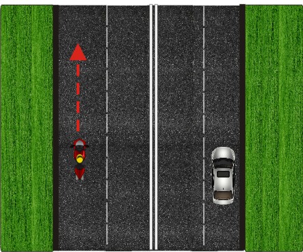 MOTOR BIKE SPEEDING